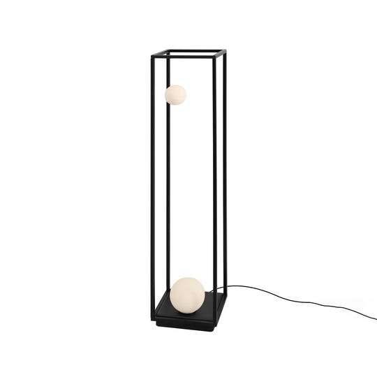 Karman Abachina -LED-lattiavalo IP65 103 cm musta