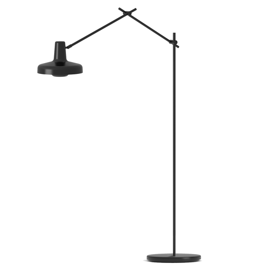 Arigato floor lamp (musta)