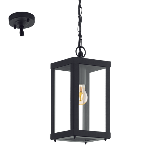 Alamonte 1 ceiling light (musta)