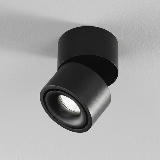 Egger Clippo S LED-kattokohdevalo, musta
