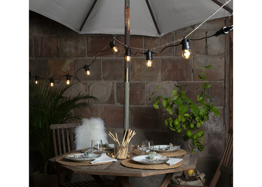 Koristeelliset LED-lamput (4kpl) E27, 0,23W