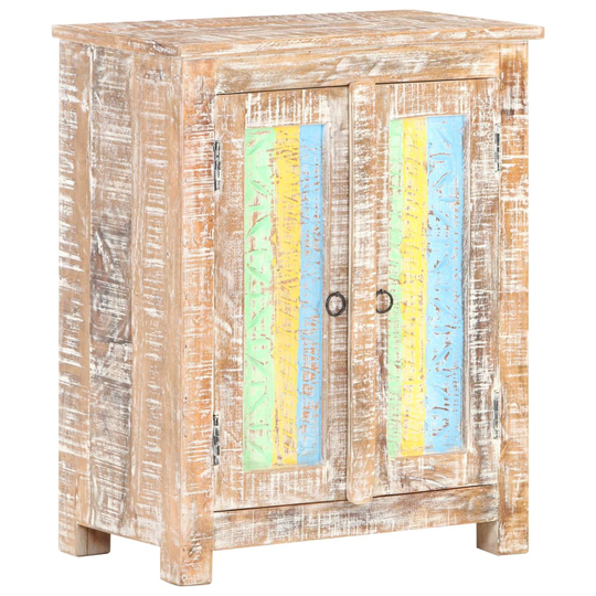 vidaXL Senkki 61x35x76 cm karkea akaasiapuu