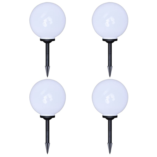 vidaXL Ulkolamput polulle 4 kpl LED 30 cm maapiikillä
