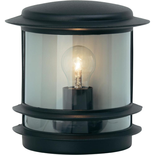 Hollywood wall light (musta)