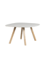 Pöytälevy Tablo ja jalat, 130x130