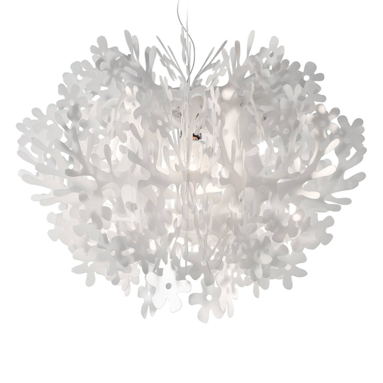 Slamp Fiorella -design-riippuvalaisin, valkoinen