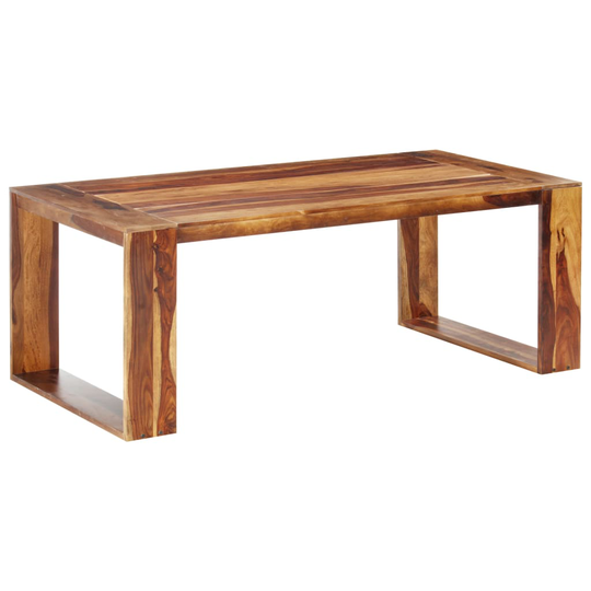 vidaXL Ruokapöytä 200x100x76 cm täysi seesampuu