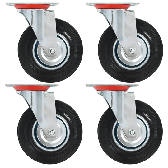 vidaXL Rullapyörät 32 kpl 125 mm