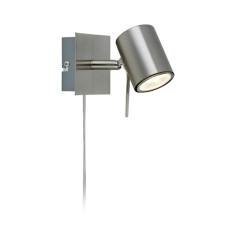 Hyssna 1 LED (Harjattu teräs)