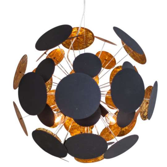 Planet ceiling lamp (musta)