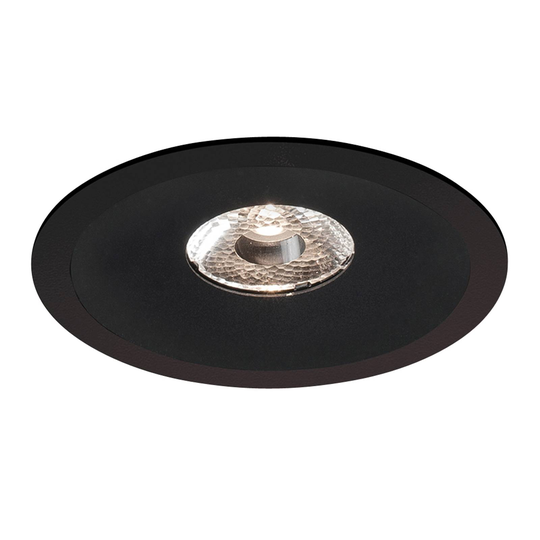 Molto Luce Vibo R -LED-uppovalo 4 000 K, musta