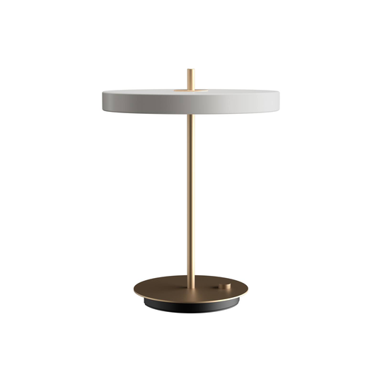 UMAGE Asteria Table-LED-pöytävalo USB, vaal.harmaa