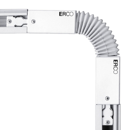 ERCO Multiflex-kytkin 3-vaihekiskoon, valkoinen