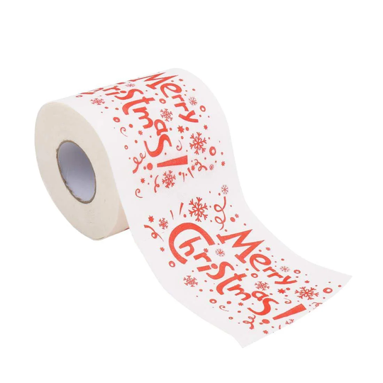 Jouluaiheinen WC-Paperi - Merry Christmas