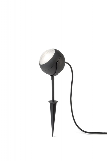 Lecce trädgårdsspot LED 4W (musta)