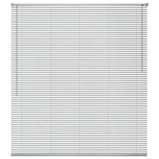 vidaXL Sälekaihtimet Alumiini 80x130 cm Hopea