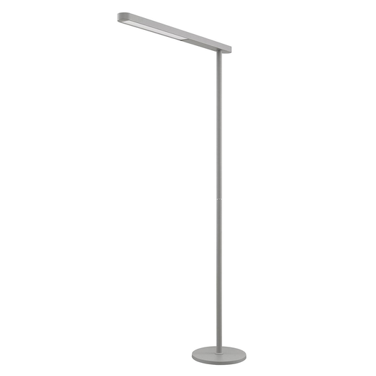 Prios Jalima - toimiston LED-lattiavalaisin, hopea