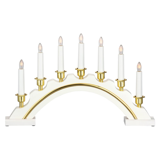 Celine candlestick (valkoinen)
