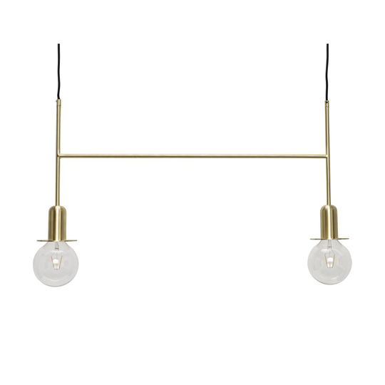 Ceiling lamp duo (Brass / Kulta)