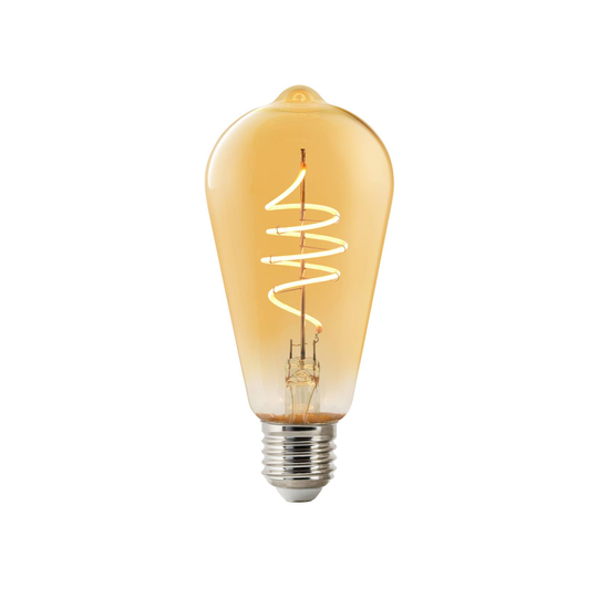 LED-lamppu ST64 Edison E27 4,7W 822 himmen., smart