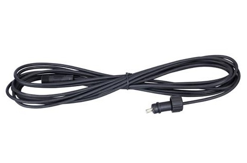 Trädgård extension cable 10m (musta)