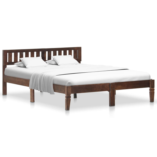 vidaXL Sängynrunko täysi mangopuu 140 cm