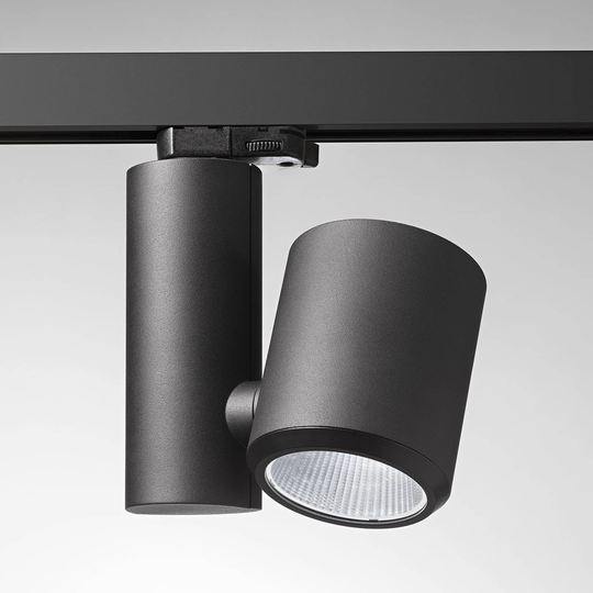 Musta LED-kiskospotti Kent Meat 15°