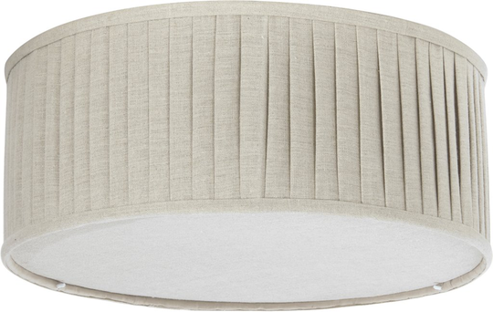 Plissé ceiling light 45cm (Tan / ruskea)