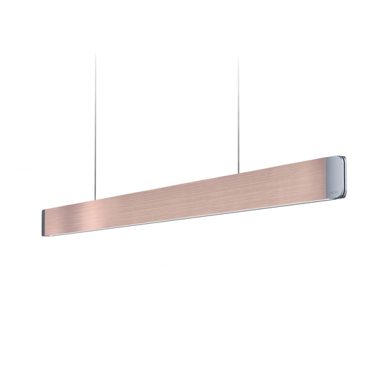 GRIMMEISEN Onyxx Linea Pro -riippuvalo kulta/hopea