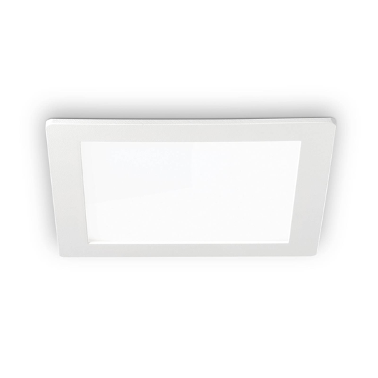 LED-kattouppovalaisin Groove square 16,8 x 16,8 cm