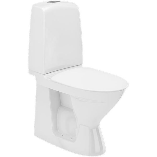 Ifö Spira Rimfree 626009311010 WC-istuin kovalla kannella, soft close, liimattava