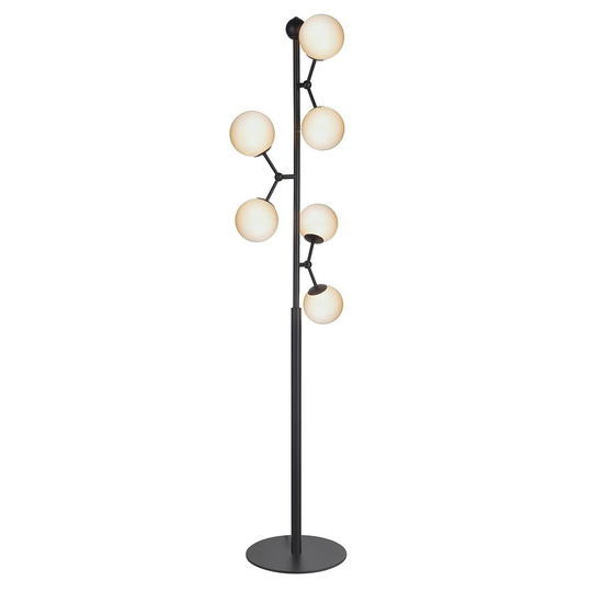 Atom floor lamp (Opal-lasi)