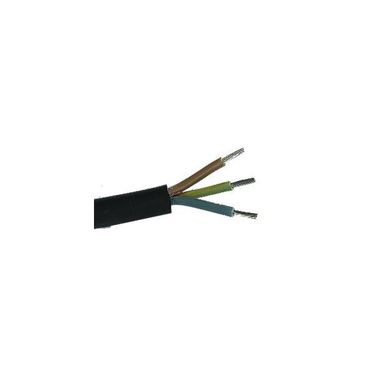 Gelia 90000887 Kaapeli musta, 3G1.5, RDOE, H07RN-F 25 m
