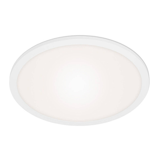 LED-paneeli Piatto CCT, kaukosäädin, valkoinen