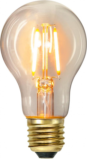 E27 Normallampa decoration LED 1,6 (Läpinäkyvä)