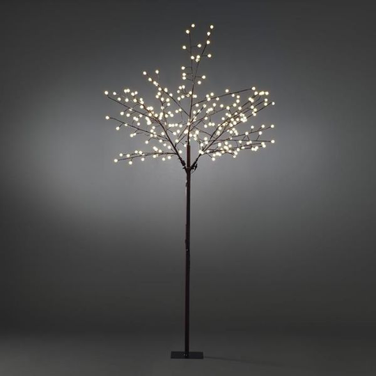 Konstsmide 3385-600 Koristevalaisin ruskea, 250 cm, 240 x LED