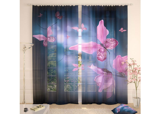 Tylliverho Purple Butterflies 400x260 cm