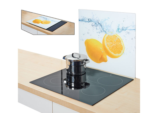 Räiskesuoja/liesisuoja LEMON SPLASH 56x50 cm