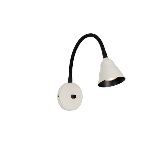 Relief wall lamp LED (valkoinen)