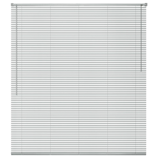 vidaXL Sälekaihtimet Alumiini 140x220 cm Hopea