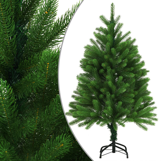 vidaXL Tekojoulukuusi aidonlaiset havut 120 cm vihreä