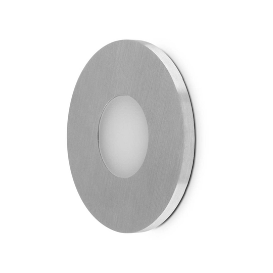 EVN LR230 -LED-seinäuppovalaisin, teräs