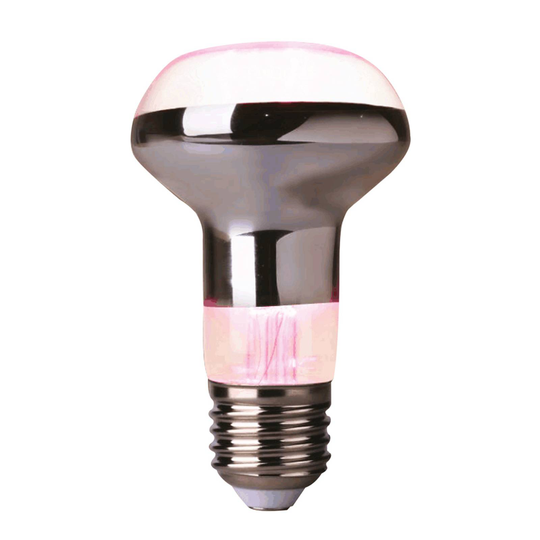 LED-kasviheijastin E27 R63 4W, 60° valaiseva
