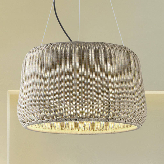 Bover Fora S -ulkoriippuvalaisin, valkoinen-beige