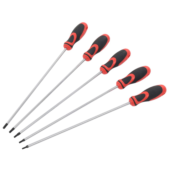 vidaXL 5-osainen Torx-ruuvimeisselisarja 300 mm
