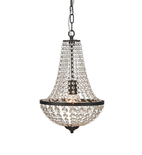 Gränsö chandelier 30cm (musta)