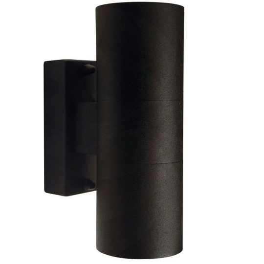 Nordlux TIN 21279903 Julkisivuvalaisin GU10, 2x35W, IP54 Musta
