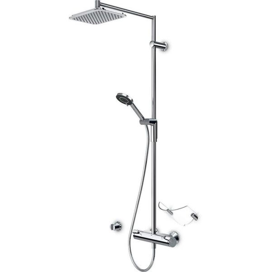 Oras Optima Rain Shower 7192 Kattosuihkupaketti kattosuihkusarjalla ja sekoittimella 150 c/c