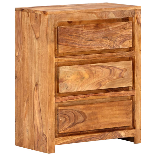 vidaXL Lipasto 60x33x75 cm täysi seesampuu