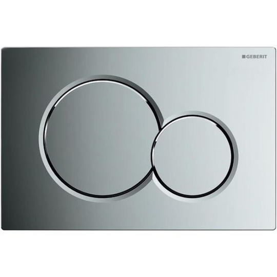 Geberit Sigma 01 Huuhtelulevy kaksoishuuhtelu Kiiltokromattu